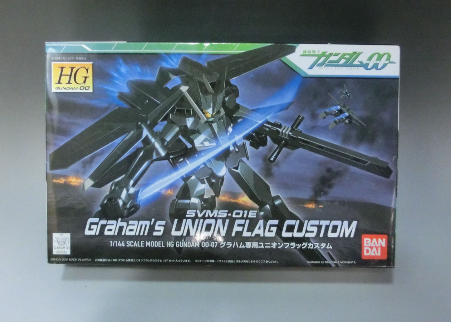 HG 007 1/144 SVMS-01E Graham exclusive union flag custom | animota