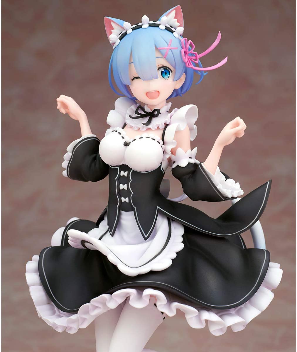 Alpha Omega Re:ZERO -Starting Life in Another World- Rem Cat Ear Ver. Complete Figure | animota