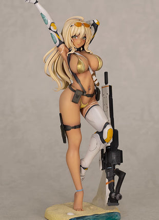 Alphamax Pixel Phillia 15 Gal Sniper Illustration by Nidy-2D- STD Version, 1/6 Scale, PVC Pre-painted Complete Figure