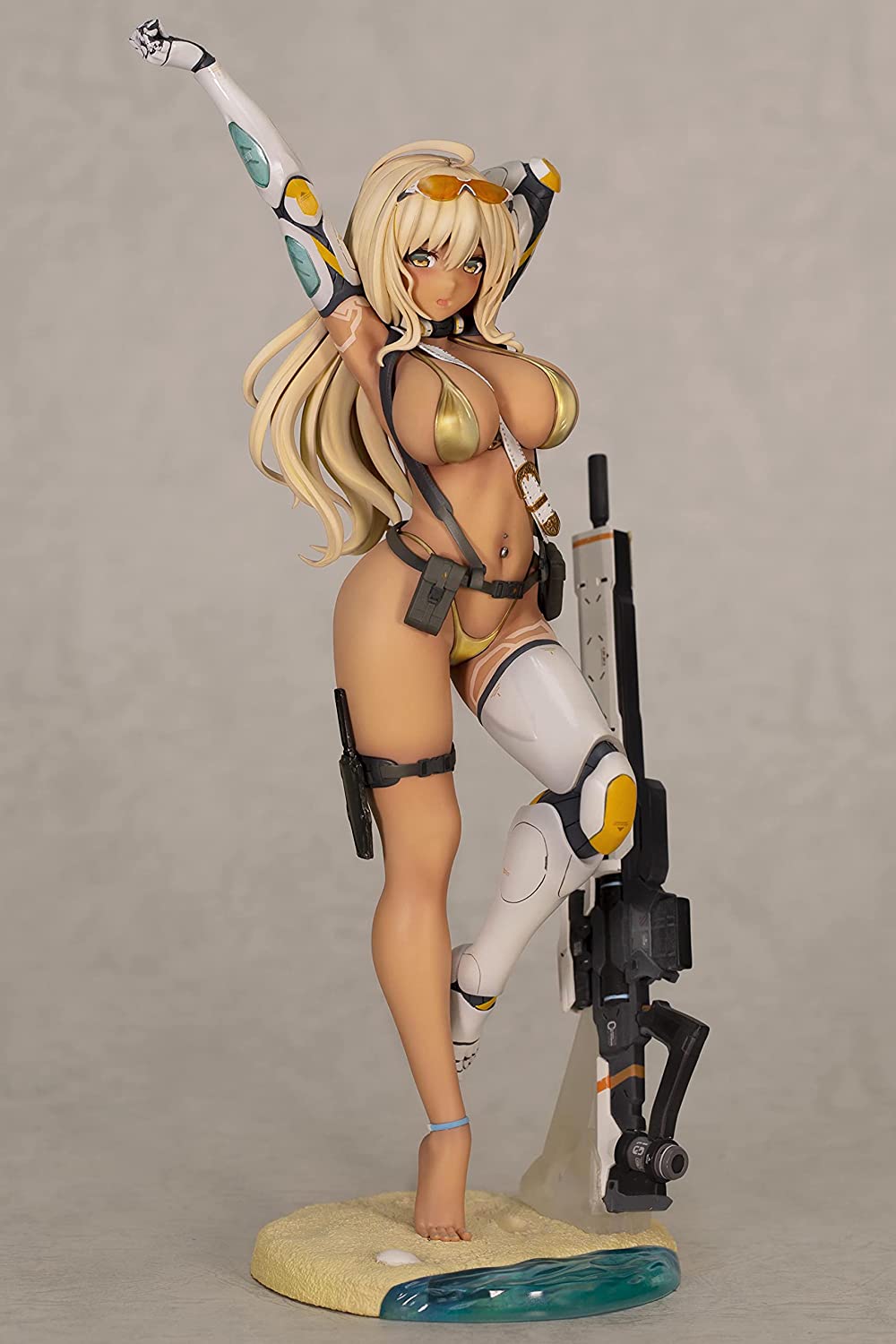Alphamax Pixel Phillia 15 Gal Sniper Illustration by Nidy-2D- STD Version, 1/6 Scale, PVC Pre-painted Complete Figure | animota