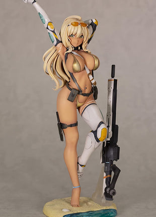 Alphamax Pixel Phillia 15 Gal Sniper Illustration by Nidy-2D- STD Version, 1/6 Scale, PVC Pre-painted Complete Figure