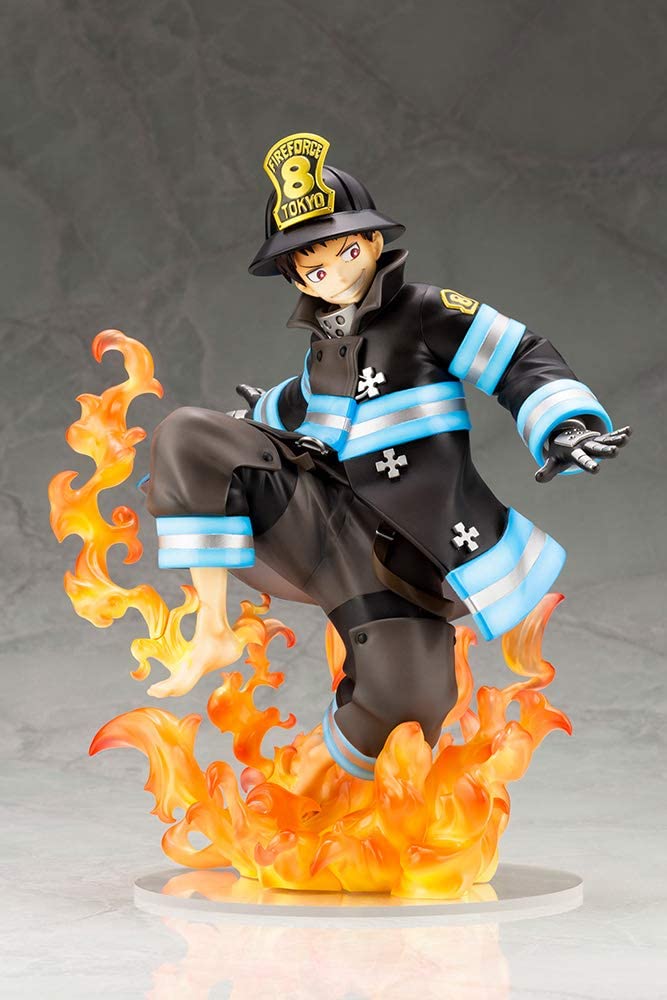 ARTFX J Enen no Shouboutai (Fire Force) Shinra Kusakabe 1/8 Complete Figure | animota