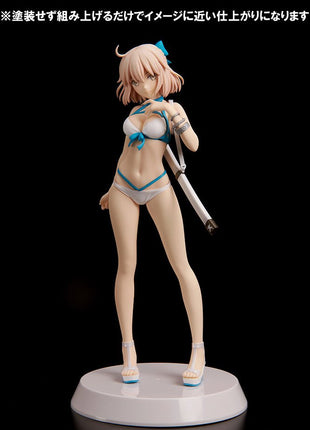 Assemble Heroines Fate/Grand Order Assassin/Souji Okita [Summer Queens] 1/8 Half Completed Assembly Figure