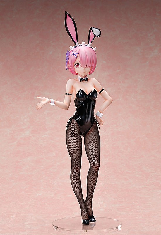 B-STYLE Re:ZERO -Starting Life in Another World- Ram Bunny Ver. 2nd 1/4 Complete Figure | animota