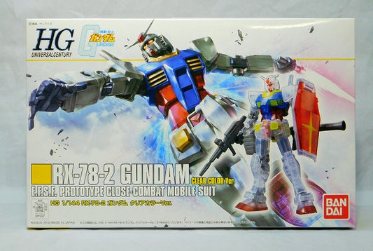 HGUC 1/144 RX-78-2 Gundam clear color ver. | animota