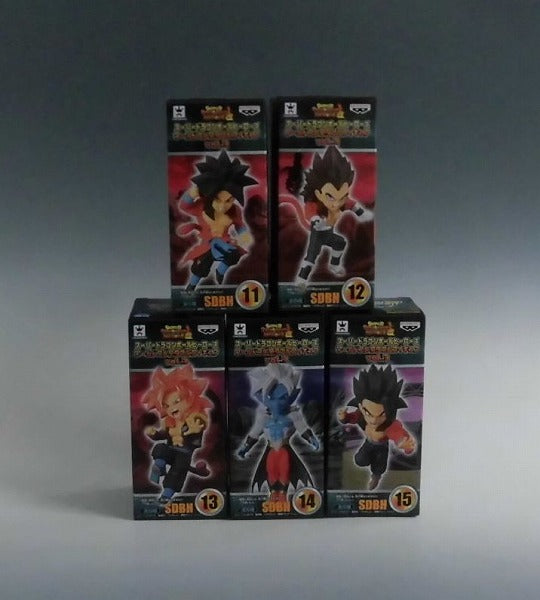 Super Dragon Ball Heroes World Collectable Figure Vol.3 5 Types Set 38573 | animota