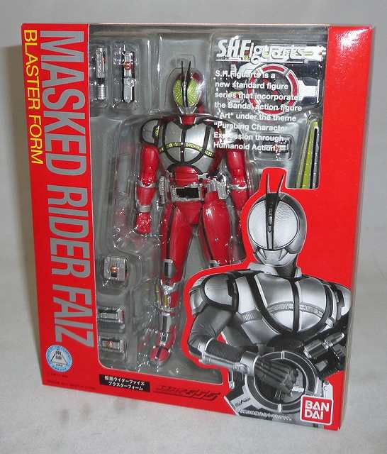 S.H.F Kamen Rider Faiz Blaster Form | animota