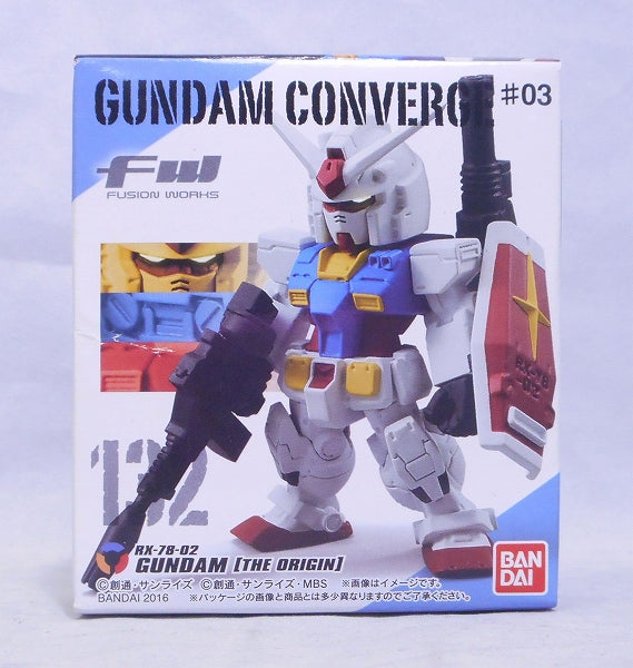 FW Gundam Converge ♯03 132 Origin version Gundam | animota