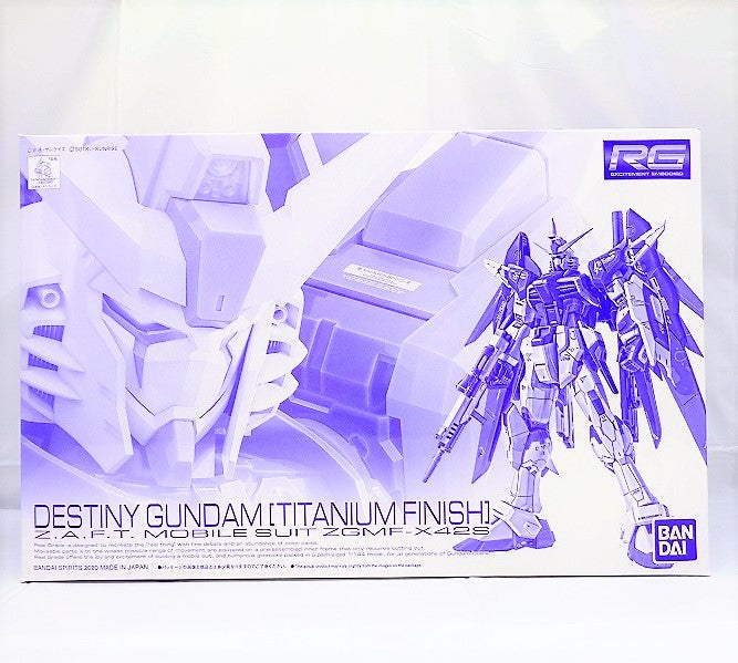 RG (real grade) 1/144 ZGMF-X42S Destiny Gundam [Titanium Finish] | animota