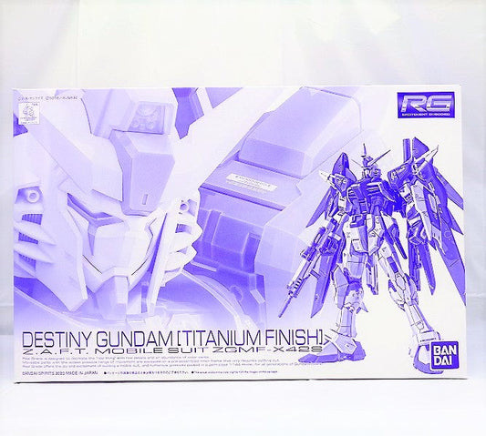 RG (Real Grade) 1/144 ZGMF-X42S Destiny Gundam [Titanium Finish] | animota