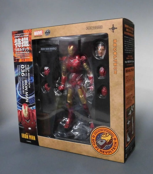 Special effects Revoltech 036 Iron Man Mark 3 New Package Version | animota