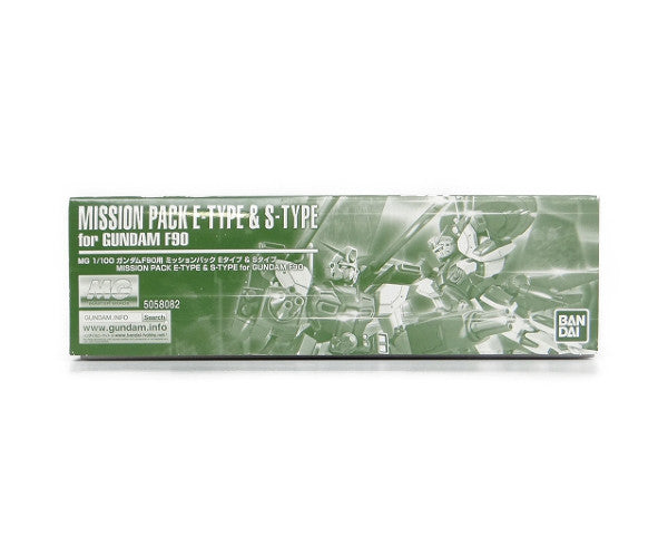 MG Gundam F90 Mission Pack E Type & S type | animota