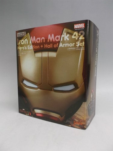 Nendoroid No.349 Iron Man Mark 42 Heroes Edition+Hall of Armor Set
