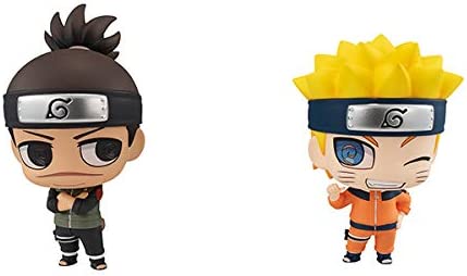 Chimi Mega Buddy Series! NARUTO Iruka Umino & Naruto Uzumaki Set | animota