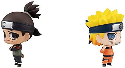 Chimi Mega Buddy Series! NARUTO Iruka Umino & Naruto Uzumaki Set | animota