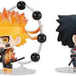 Chimi Mega Buddy Series ! No.003 NARUTO Shippuden Naruto Uzumaki & Sasuke Uchiha Great Ninja War Set | animota