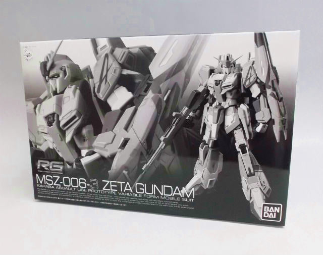 RG (real grade) 1/144 MSZ-006-3 Zeta Gundam No. 3 | animota
