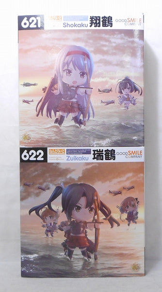 Nendoroid NO.621 Shokaku & No.622 With Zuikaku (Handscape Parts & Fleet Assembly Reproduction President Clear Blue Ver. & Special Sleep & Special Specification Polored) | animota