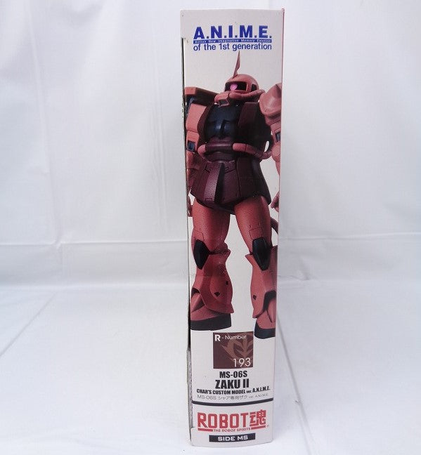 ROBOT Soul 193 MS-06S Char's exclusive Zaku Ver. A.N.I.M.E. | animota