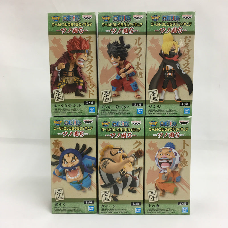 One Piece World Collectable Figure-Wano Country 5-6 types set 82245 | animota