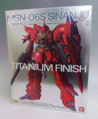 MG MSN-06S Sinanju Ver.ka Titanium finish | animota
