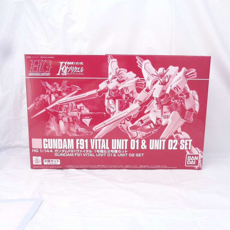 HGUC Gundam F91 Vital Unit 1 & 2 | animota