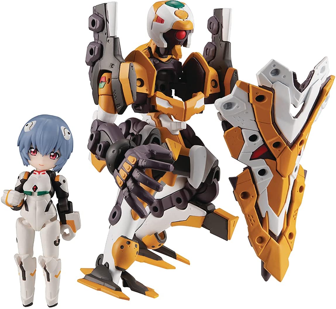Desktop Army Rebuild of Evangelion Rei Ayanami & EVA Unit-00