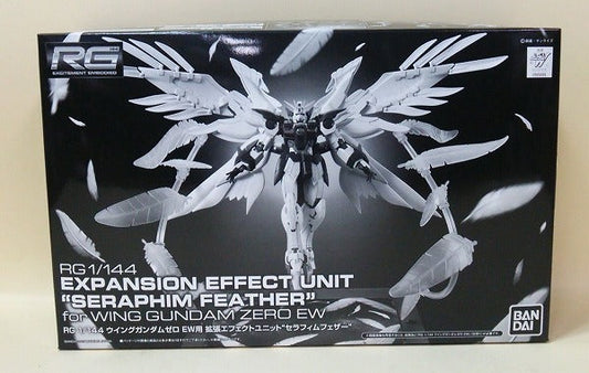 RG (Real Grade) 1/144 Wing Gundam Zero EW Extended Effect Unit Serafim Feather | animota