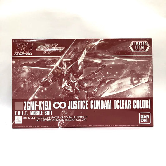 HGCE 1/144 Infinite Justice Gundam [Clear Color] | animota
