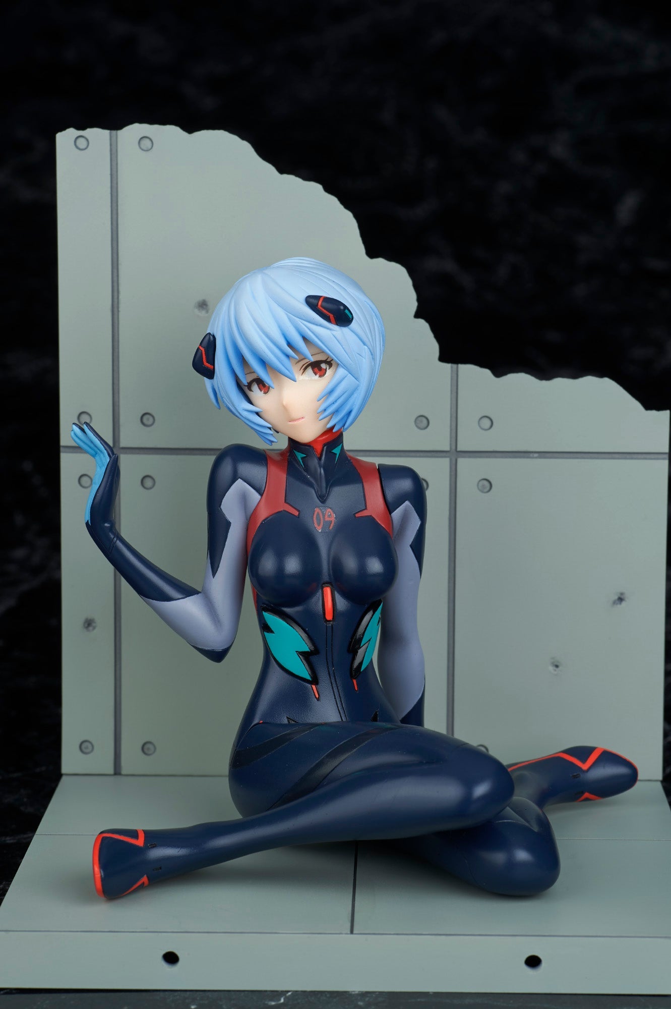 Evangelion: 3.0+1.0 Rei Ayanami [Tentative Name] Plugsuit Ver. New Movie Color 1/7 Complete Figure | animota