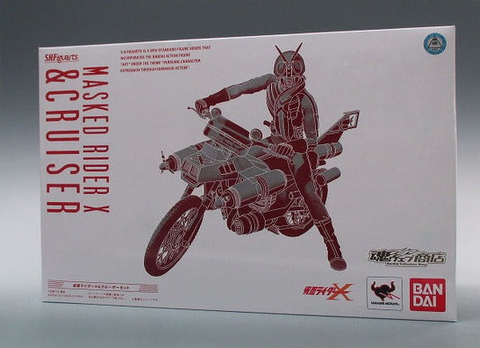 S.H.F Kamen Rider X & Cruiser Set | animota