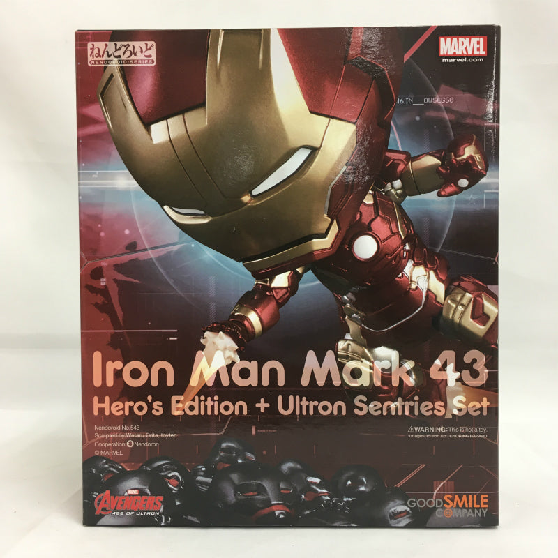 Nendoroid No.543 Iron Man Mark 43 Heroes Edition + Ultron St. Senttry Set | animota