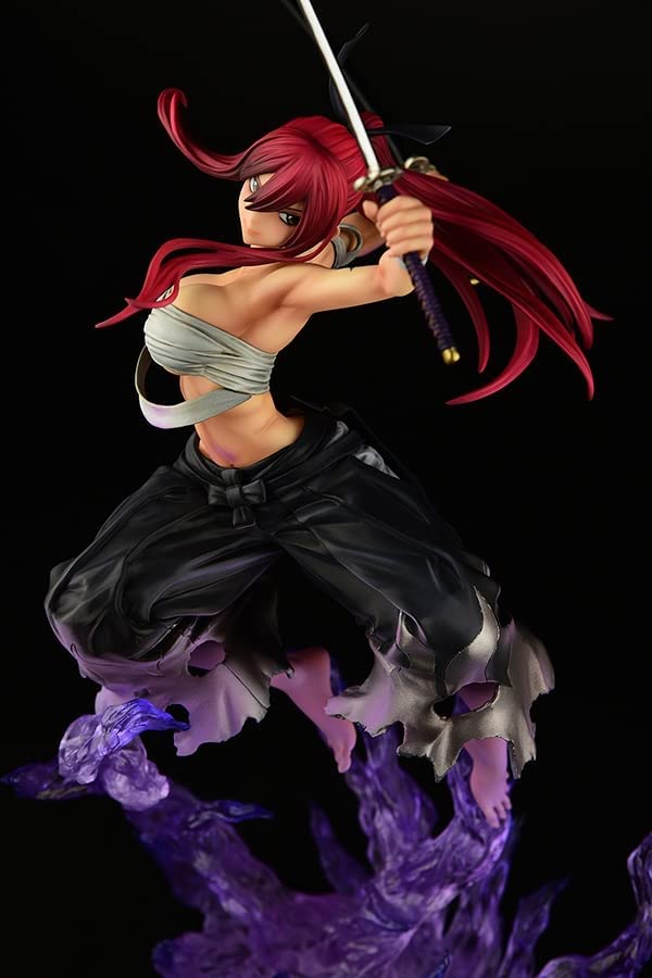 FAIRY TAIL Erza Scarlet Samurai -Kouen Banjou- ver. Jet Black 1/6 Complete Figure | animota