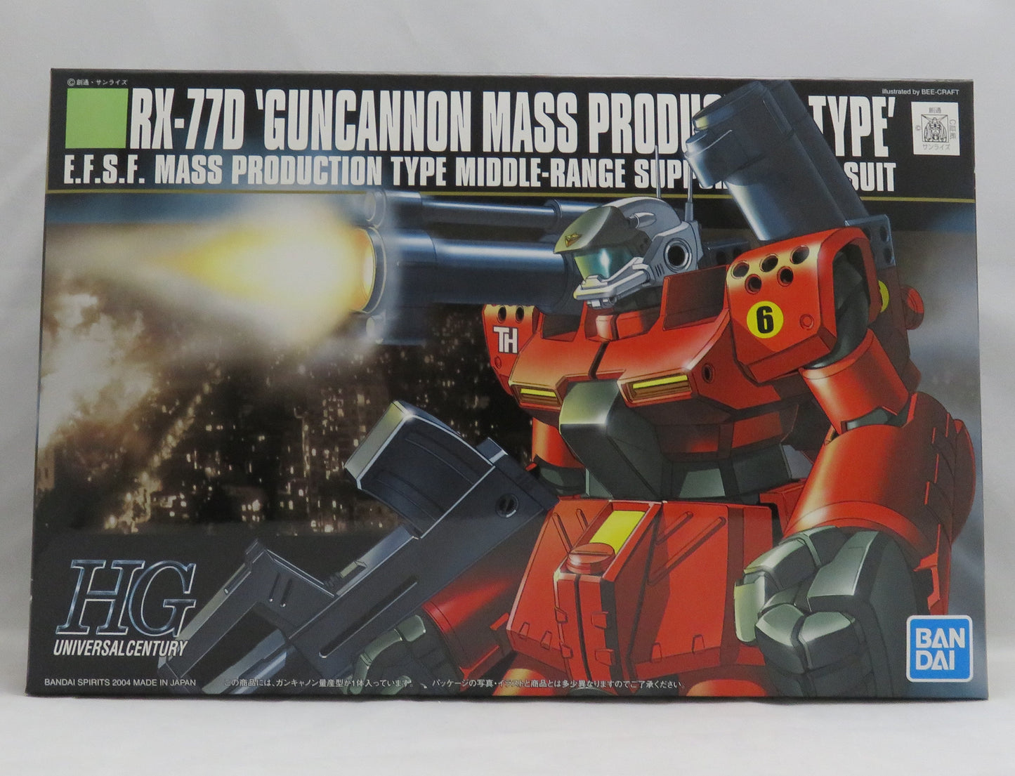 HGUC 044 RX-77D Gun Cannon mass-produced type (Bandai Spirits version) | animota