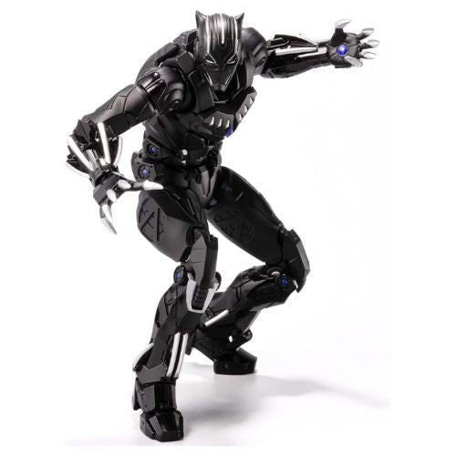 Fighting Armor Black Panther Action Figure | animota