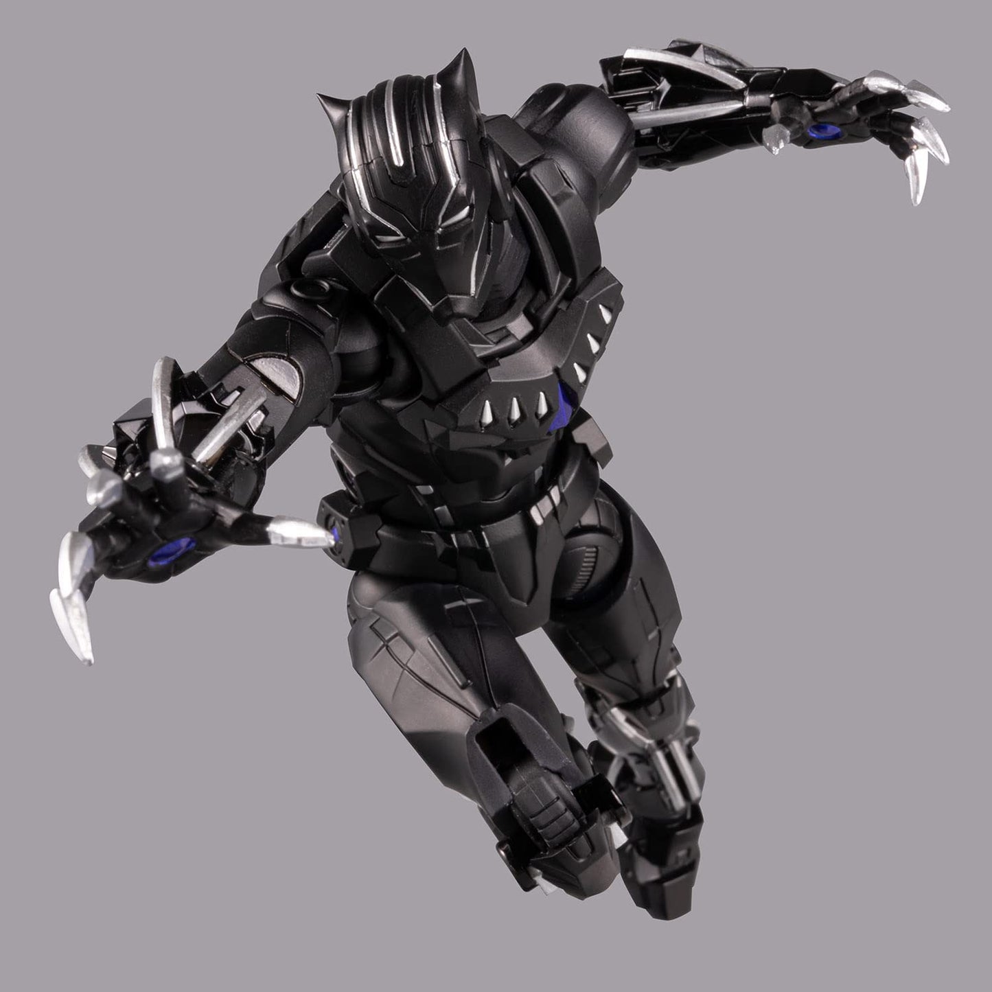 Fighting Armor Black Panther Action Figure | animota