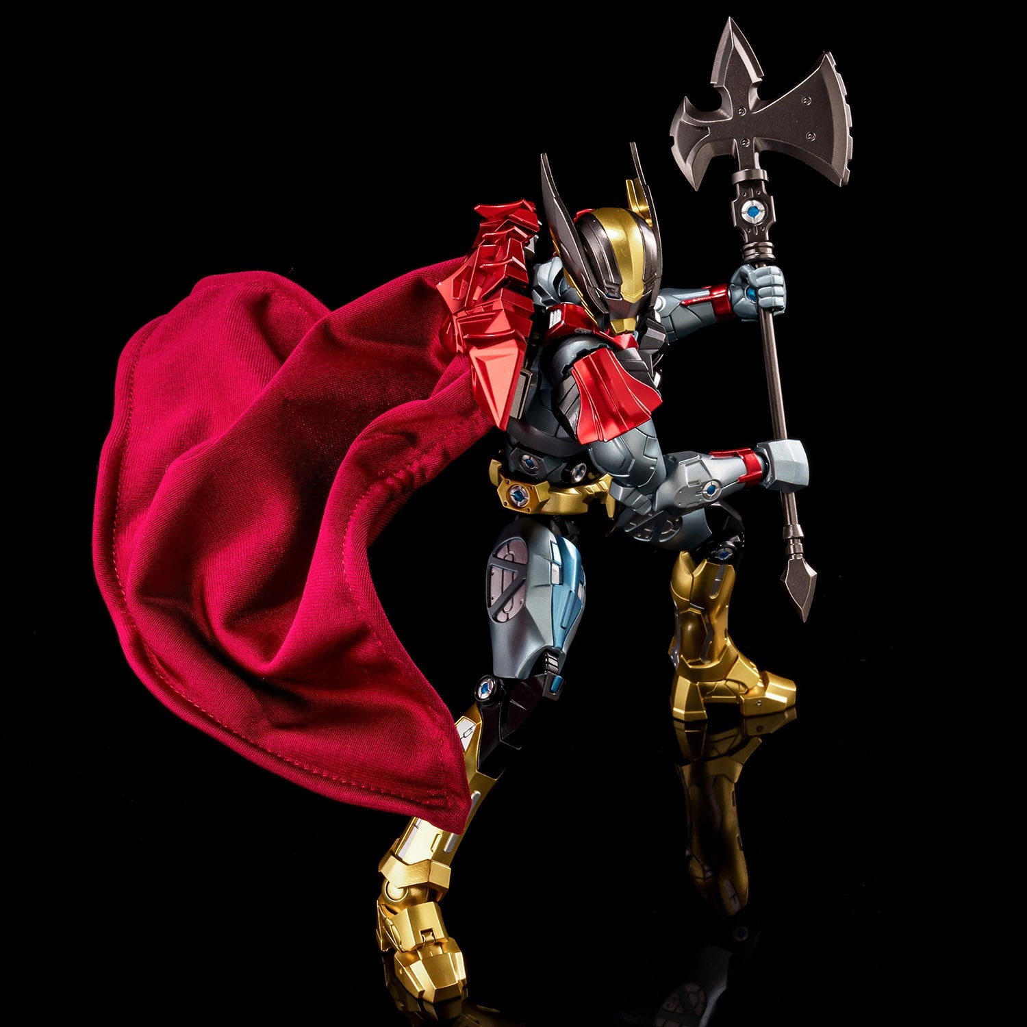 Fighting Armor Thor Action Figure | animota