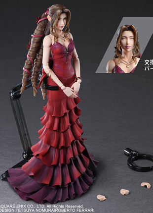 Final Fantasy VII Remake PLAY ARTS Kai Aerith Gainsborough -Dress Ver.-