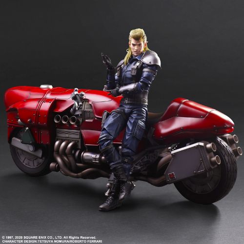 Final Fantasy VII REMAKE PLAY ARTS KAI Roche & Motorcycle SET | animota
