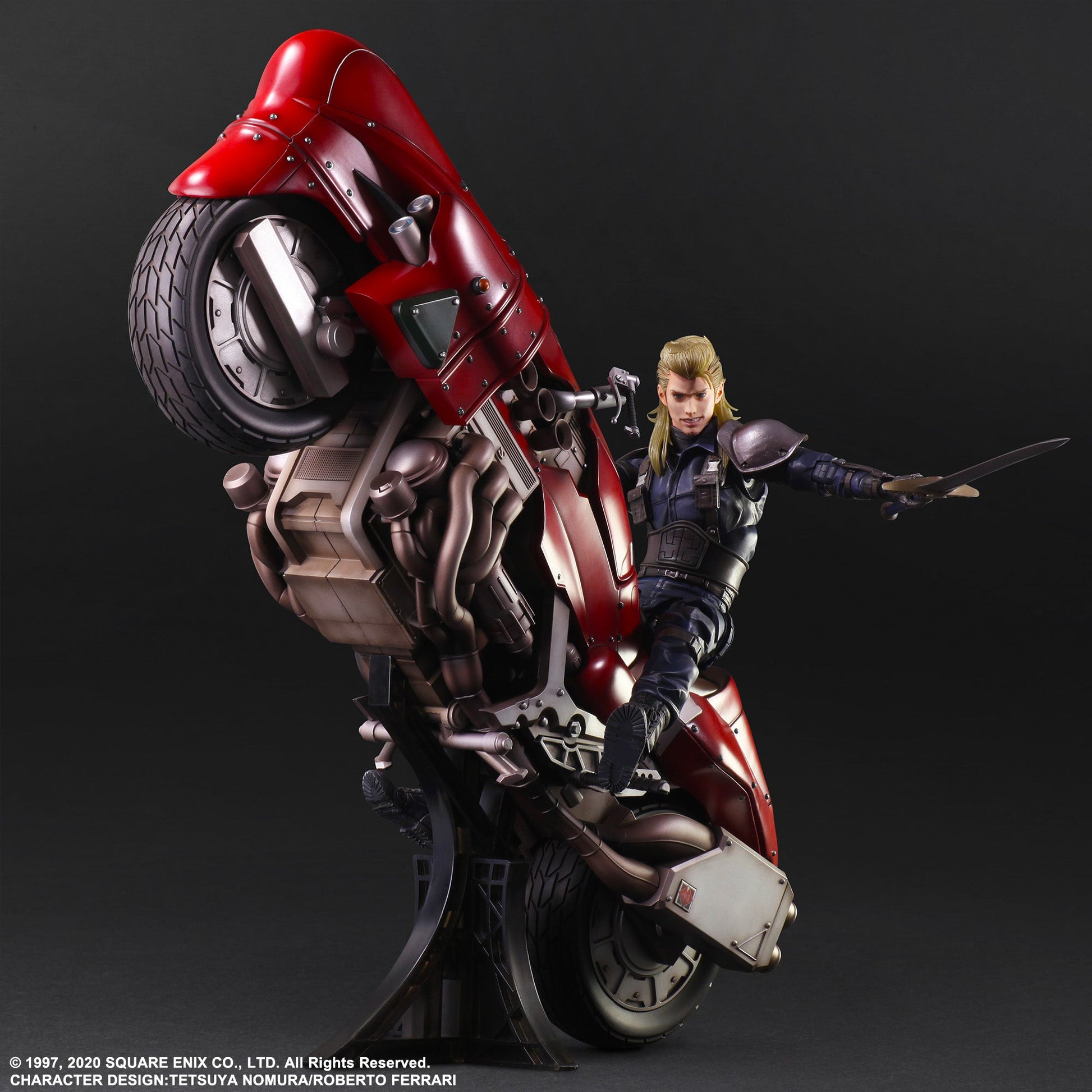 Final Fantasy VII REMAKE PLAY ARTS KAI Roche & Motorcycle SET | animota