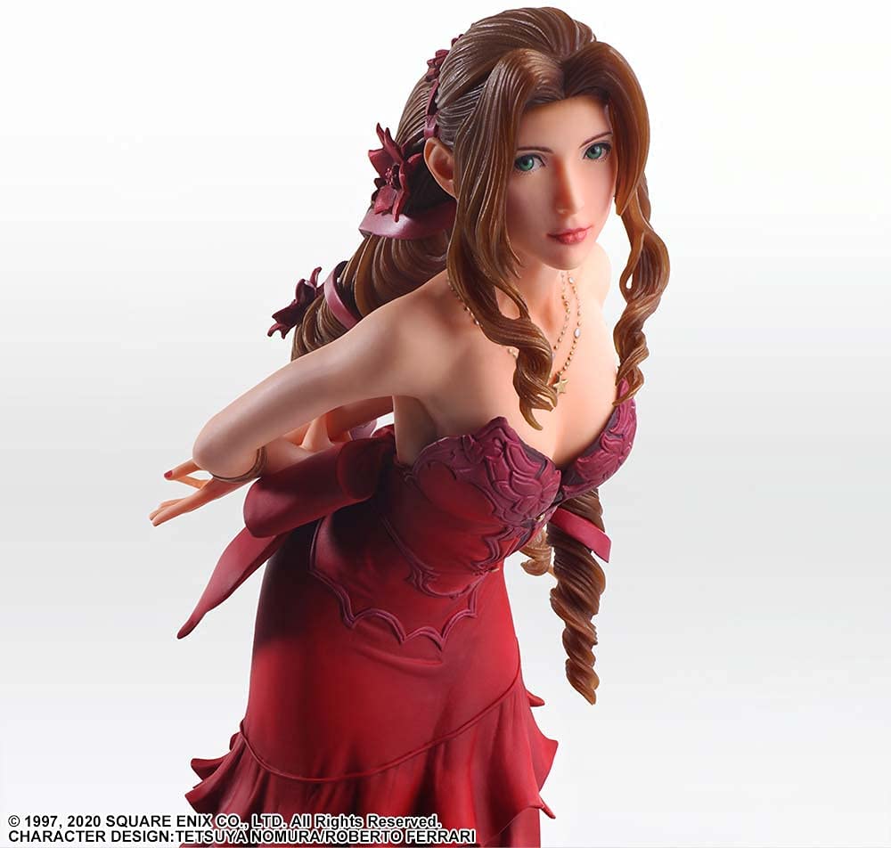 Final Fantasy VII Remake STATIC ARTS Aerith Gainsborough -Dress Ver.- | animota