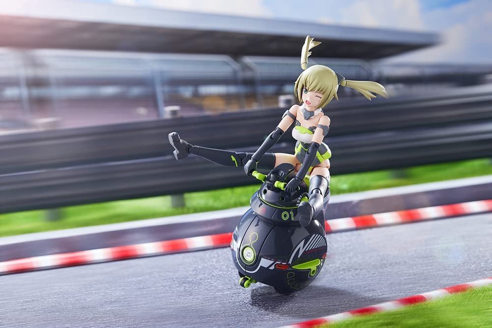 Frame Arms Girl INNOCENTIA [Racer] & NOSERU [Racing Spec Ver.] Plastic Model | animota