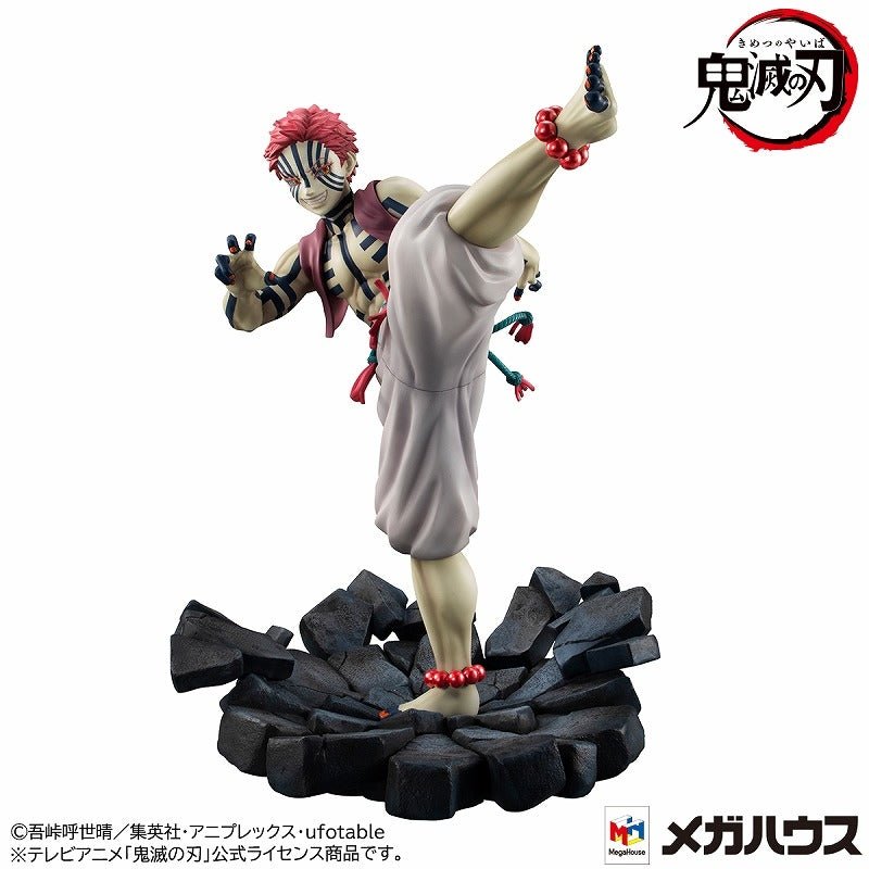 G.E.M. Series Demon Slayer: Kimetsu no Yaiba Upper Rank 3 Akaza Complete Figure | animota