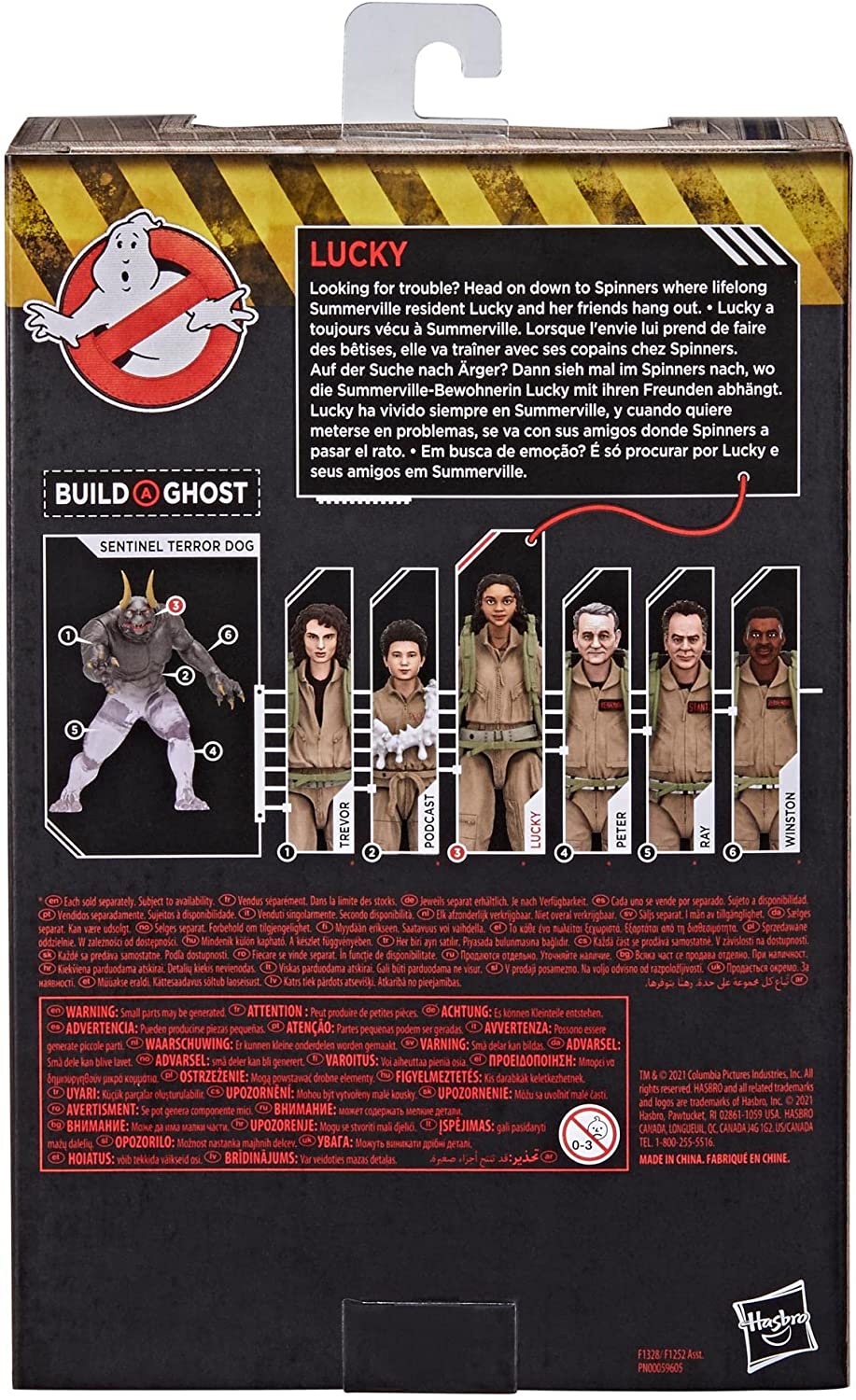 Ghostbusters -Plasma Series: 6 Inch Action Figure Series 2- #02 Lucky | animota