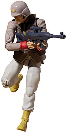 G.M.G. (Gundam Military Generation) Mobile Suit Gundam E.F.F. Normal Soldier 01 1/18 Posable Figure | animota
