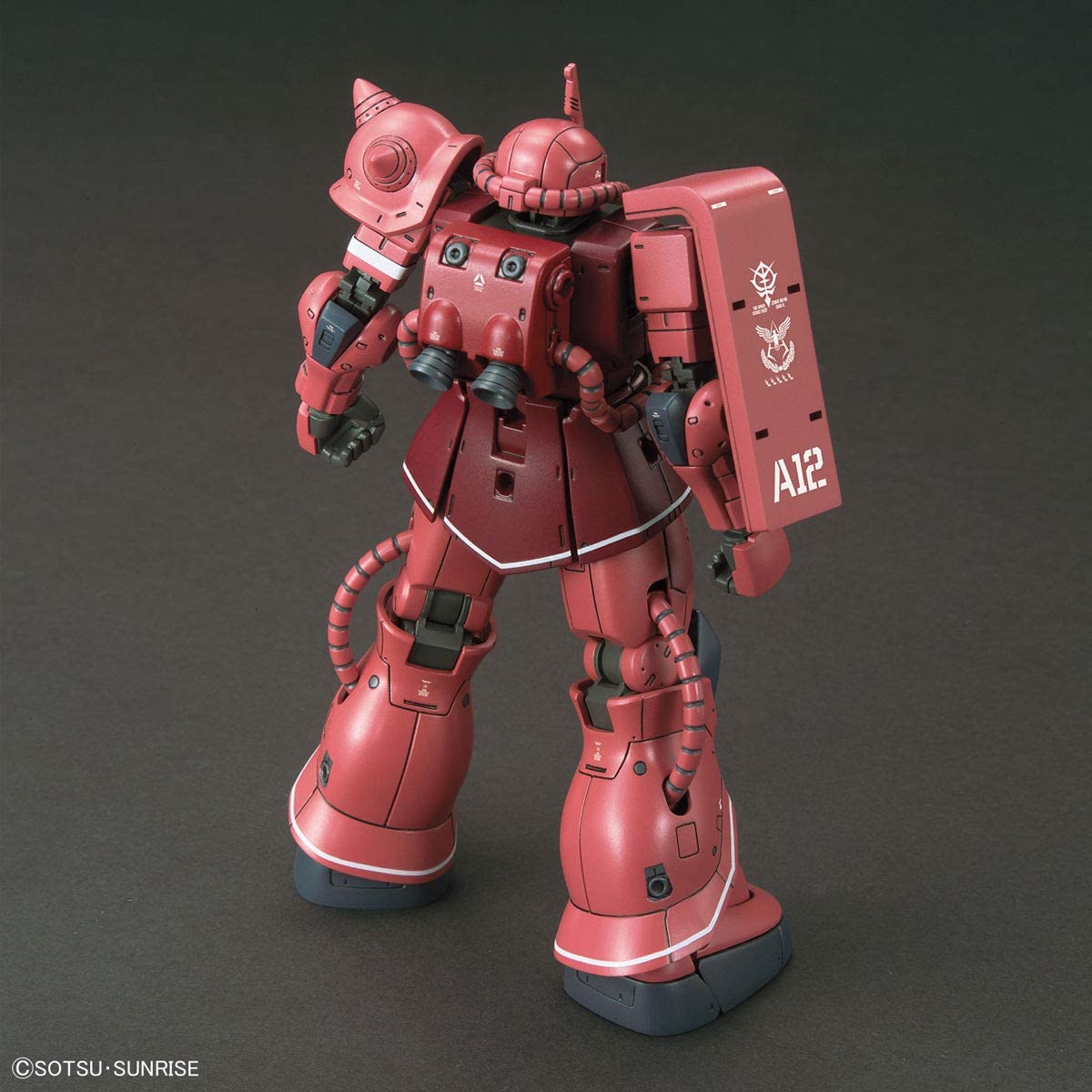 HG Mobile Suit Gundam THE ORIGIN Zaku II Red Comet Ver. 1/144 Scale Color-Coded Plastic Model | animota