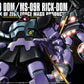 HGUC Mobile Suit Gundam MS-09 Dom/MS-09R Rick Dom 1/144 Scale Plastic Model | animota