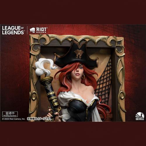 Infinity Studio x League of Legends The Bounty Hunter - Miss Fortune 3D Frame Complete Figure | animota