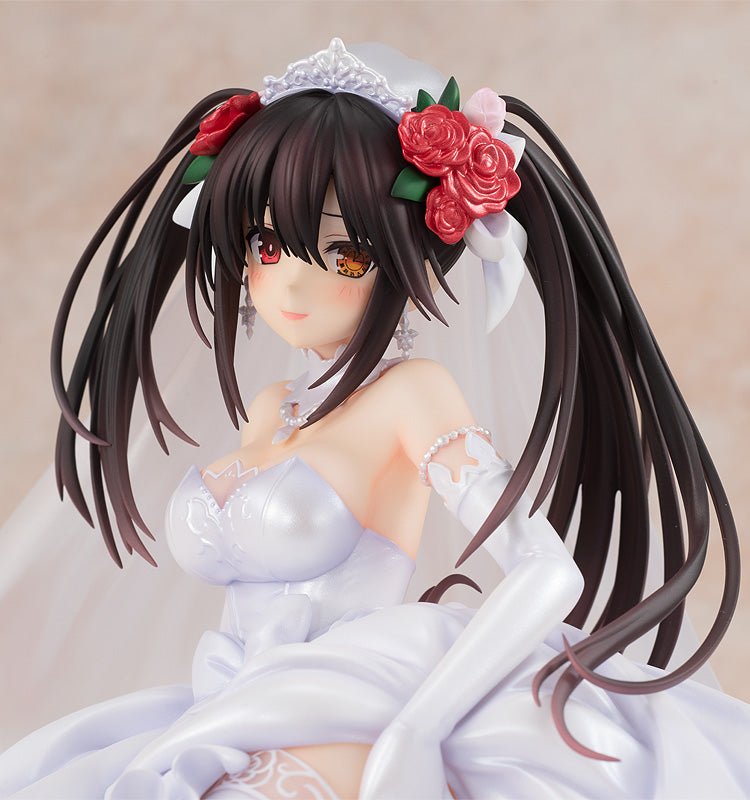 KDcolle Date A Live Light Novel Edition Kurumi Tokisaki Wedding Dress Ver. 1/7 Complete Figure | animota