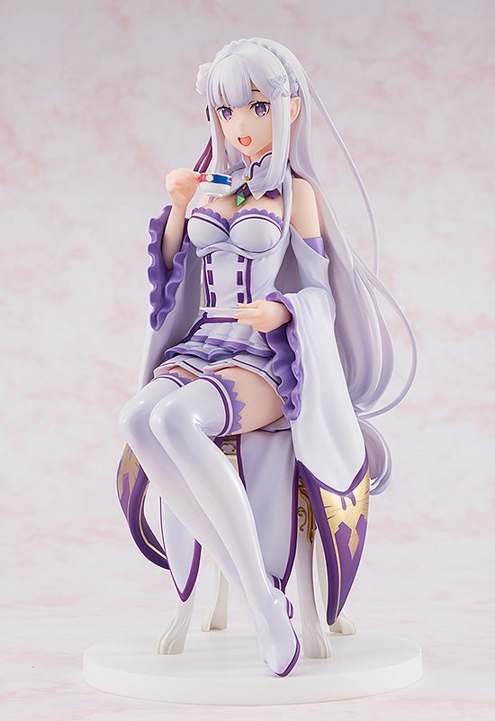 KDcolle Re:ZERO -Starting Life in Another World- Emilia Tea Party Ver. 1/7 Complete Figure | animota